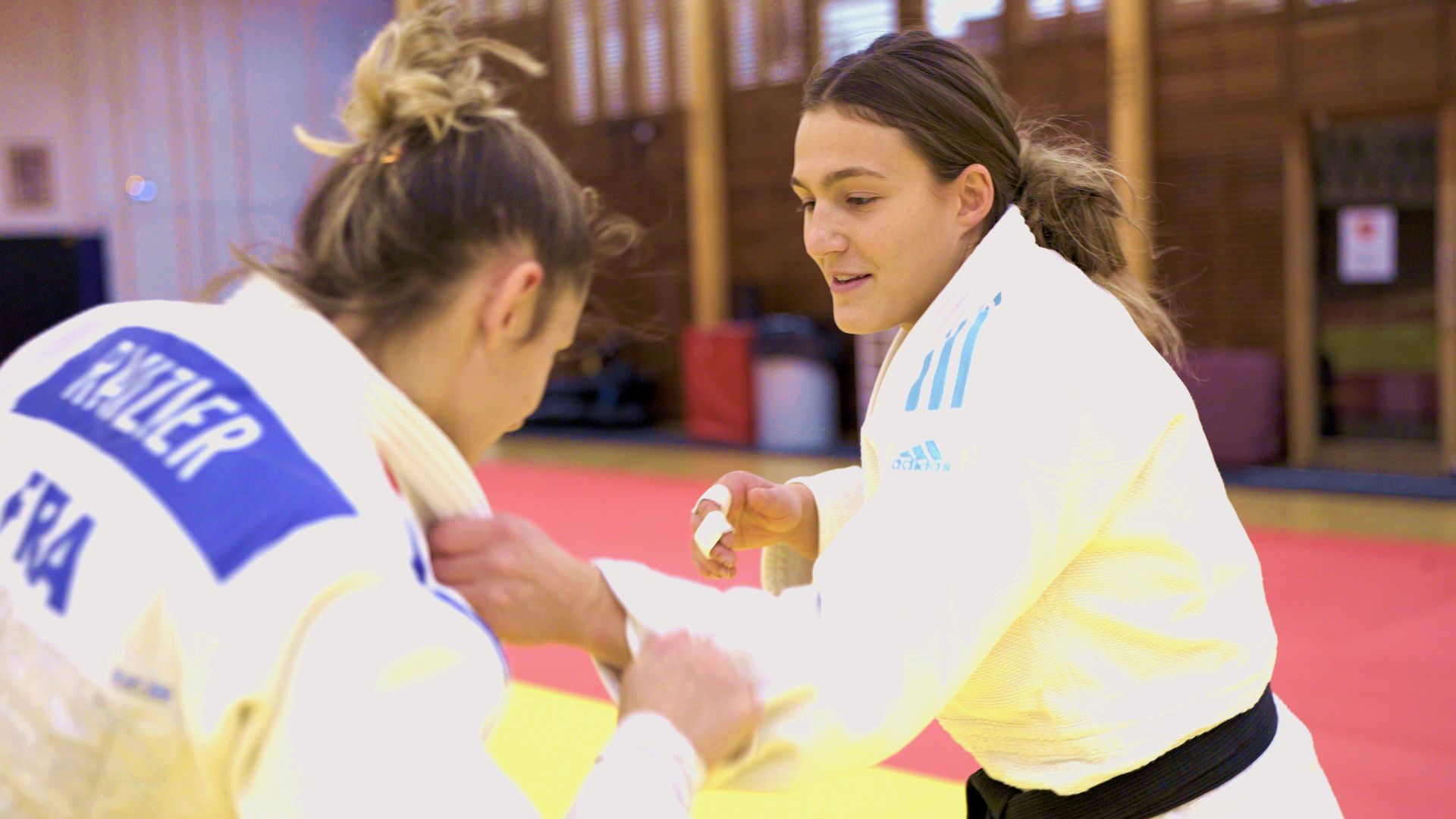 Mélodie Turpin, étudiante à Bordeaux Sciences Agro et sportive de haut niveau dans le domaine du judo.