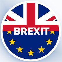 Drapeaux du Royaume-Uni et de l'Union européenne