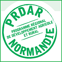 Logo PRDAR Normandie : Programme régional de développement agricole et rural