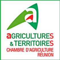 Logo agriculture et territoires chambre d'agriculture Réunion