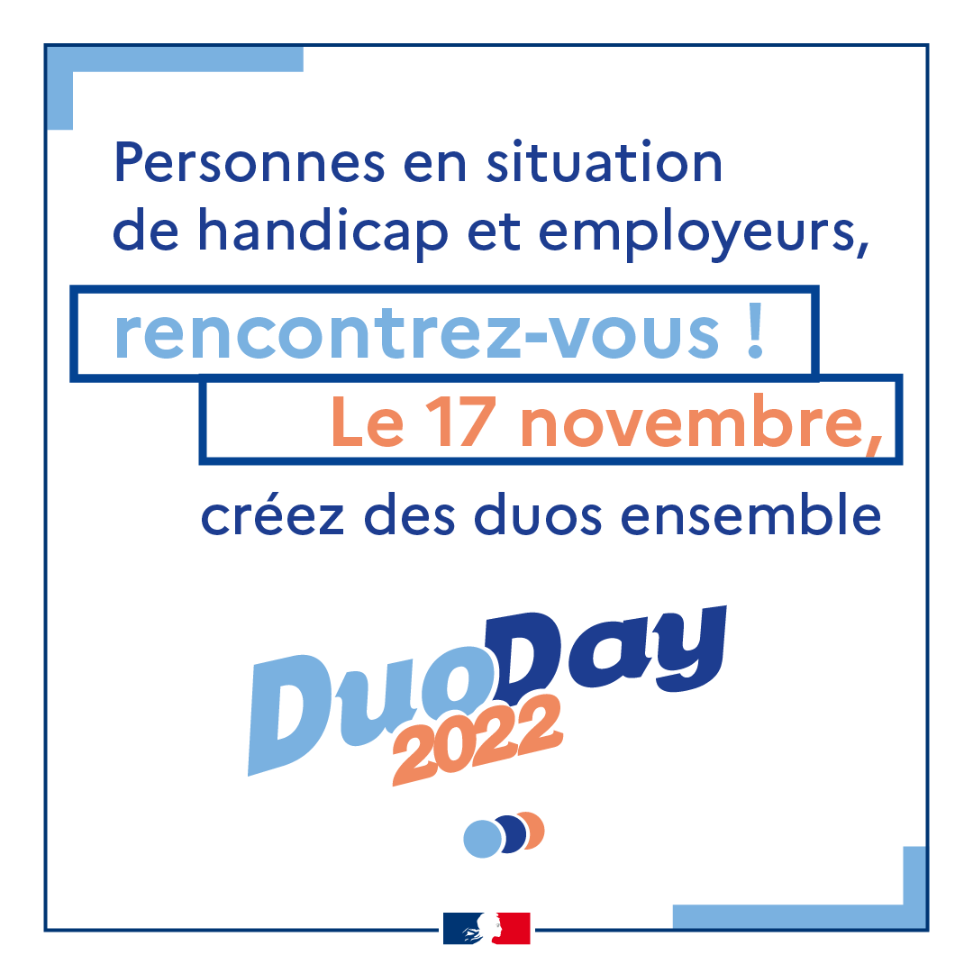 Affiche de l'événement DuoDay 2022
