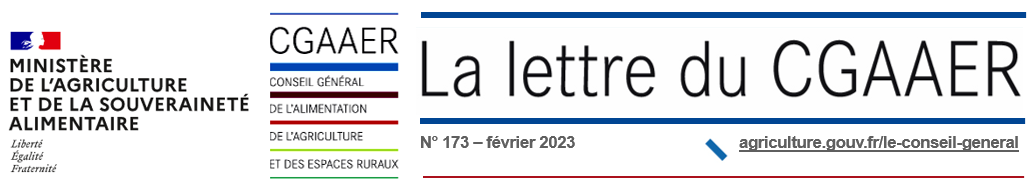 Bandeau du CGAAER Lettre février 2023