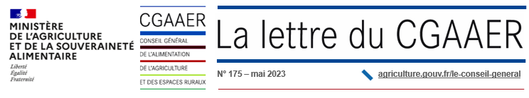 Bandeau de la lettre du CGAAER du mois de mai 2023