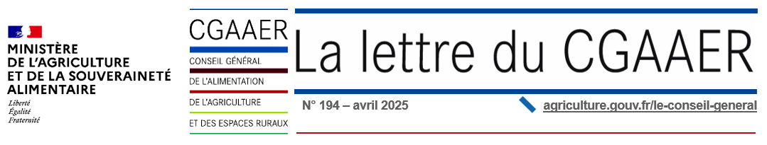 La lettre du CGAAER - Avril 2025