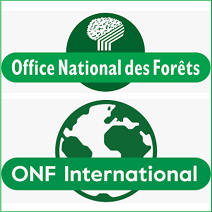 Logo office national des forêts et logo ONF international