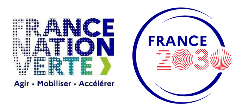 Logos France Nation Verte et France 2030