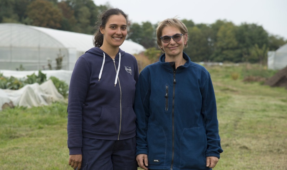 Wilma et Cécile Némorin, agricultrices