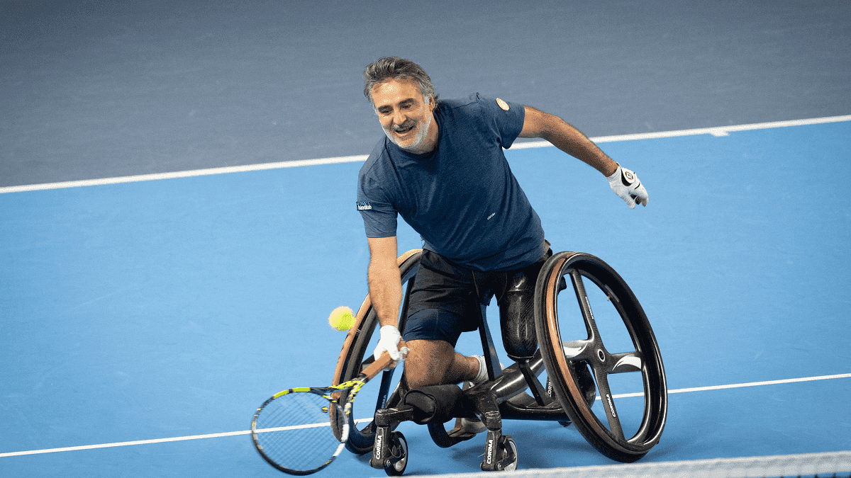 Stéphane Houdet, champion de tennis fauteuil