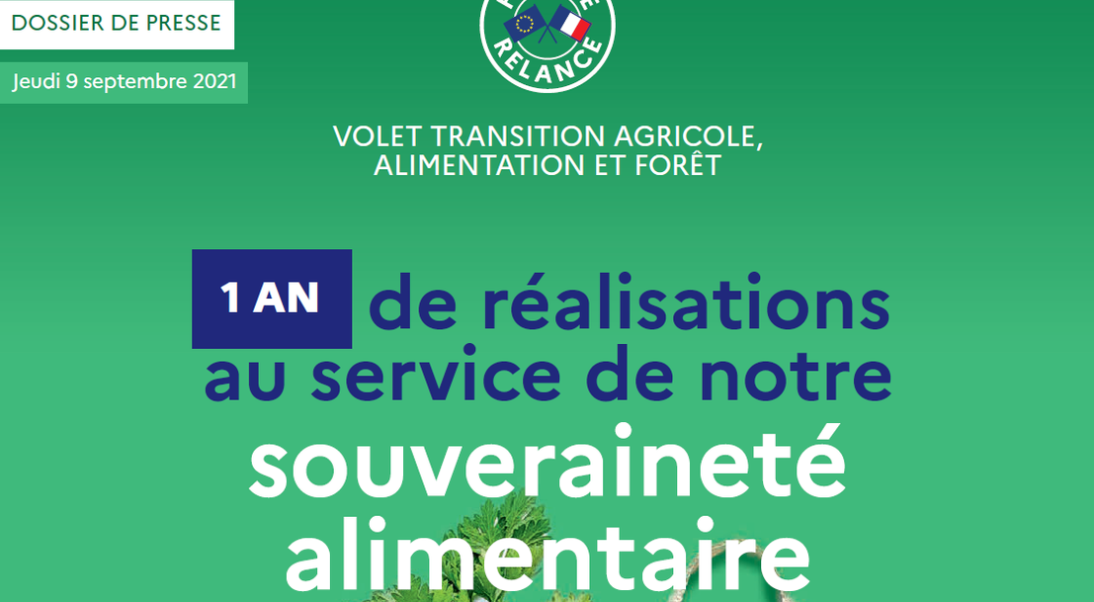 Dossier De Presse Un An De Réalisations Au Service De Notre Souveraineté Alimentaire