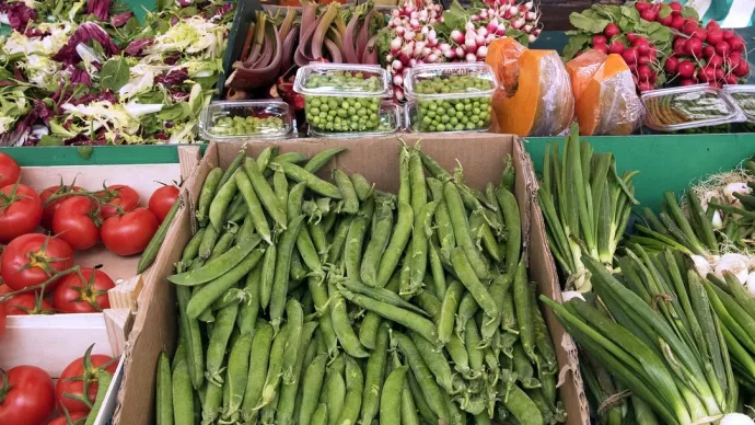 étal de marché