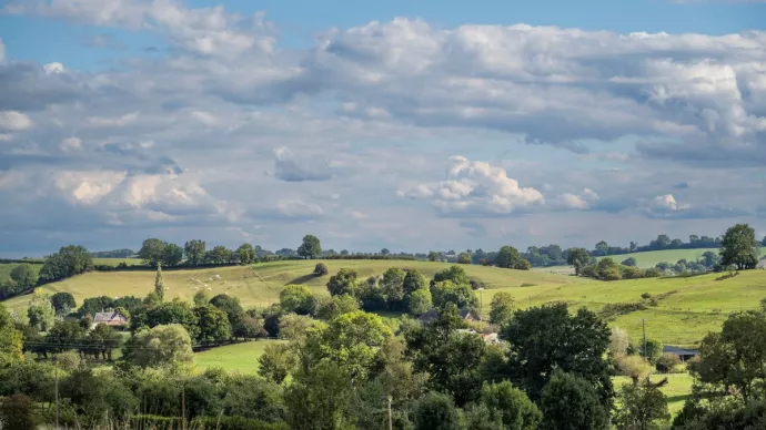 Paysage agricole.