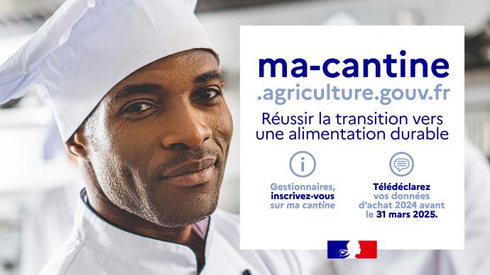 Visuel campagne "Ma cantine"