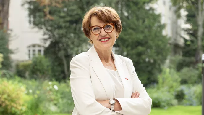 La ministre Annie Genevard