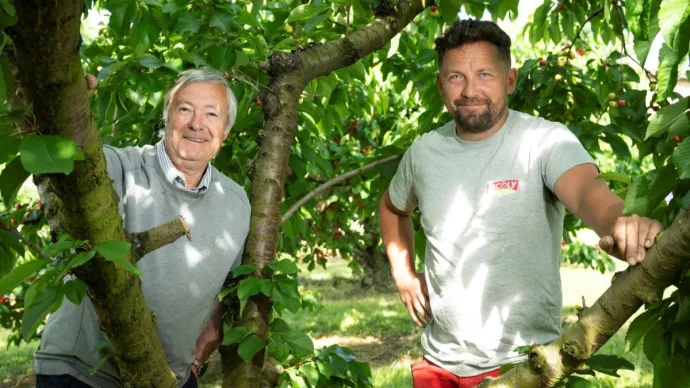 Simon Mermet et Guy Verguin