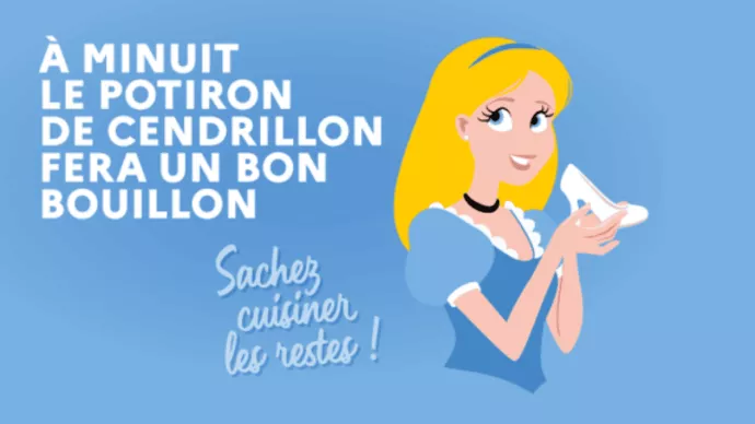 Stop au gaspillage alimentaire ! À minuit, le potiron de Cendrillon fera un bon bouillon : sachez cuisiner les restes.