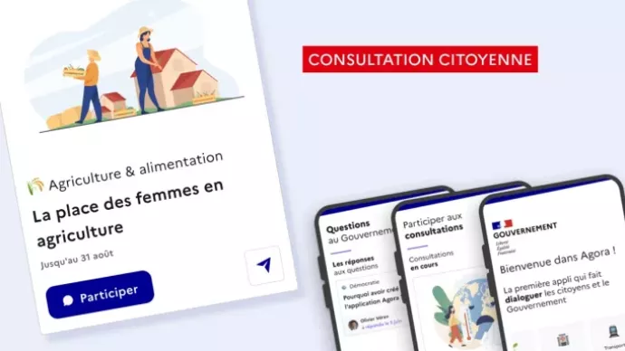 Consultation citoyenne sur la place des femmes en agriculture