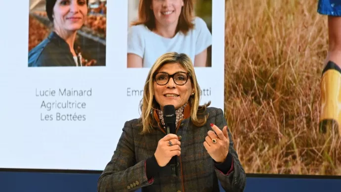 Naïda Drif-Lamia au Salon international de l'agriculture 2024