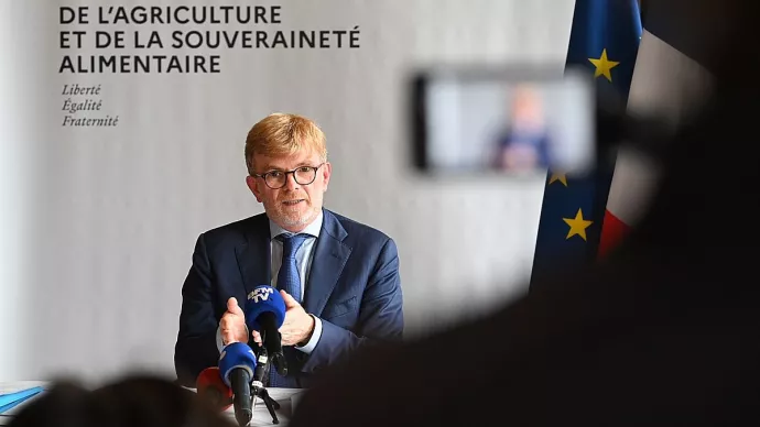 Marc Fesneau, ministre de l'Agriculture et de la Souveraineté alimentaire