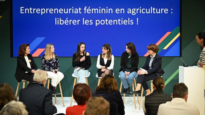 Table-ronde Entrepreneuriat féminin en agriculture : libérer les potentiels  au SIA2025