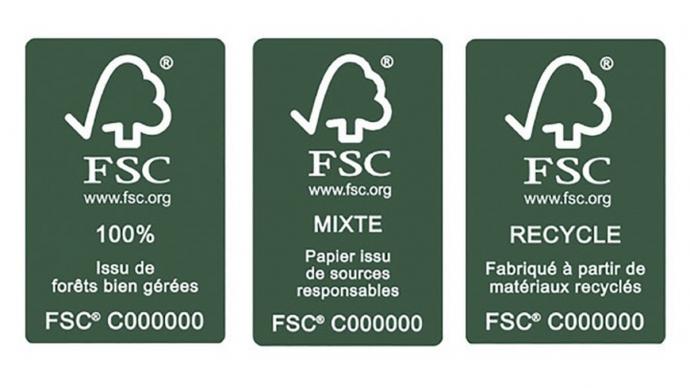 Les 3 labels FSC
