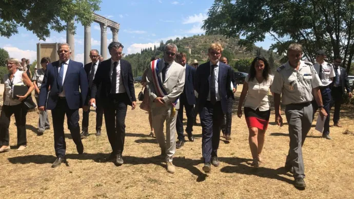 Déplacement de Marc Fesneau en PACA