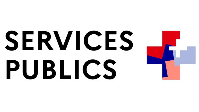 Logo de service public+