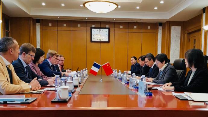 Le ministre Marc Fesneau s'est rendu en Chine à l’occasion de la visite d’Etat du Président de la République.