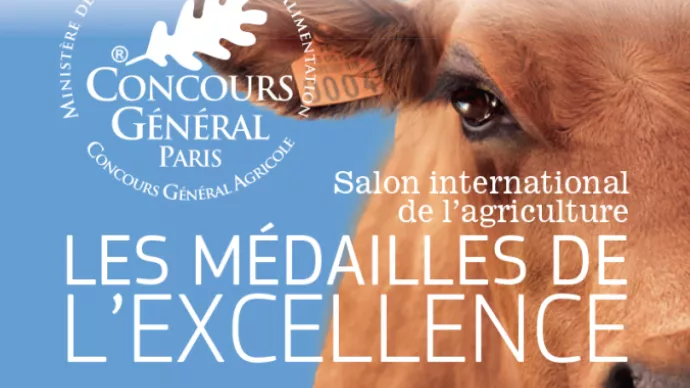 Alim'agri - salon de l'agriculture - les médailles de l'excellence