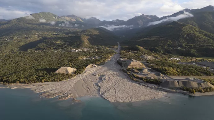 Cône de déjection du torrent du Boscodon
