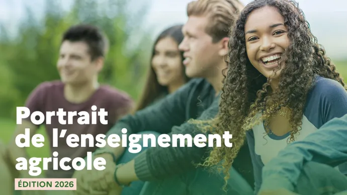 Couverture du rapport "Portrait de l'enseignement agricole"