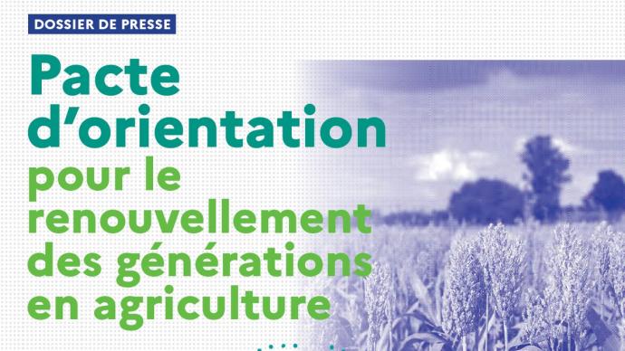 Pacte d'orientation pour le renouvelleent des générations en agriculture