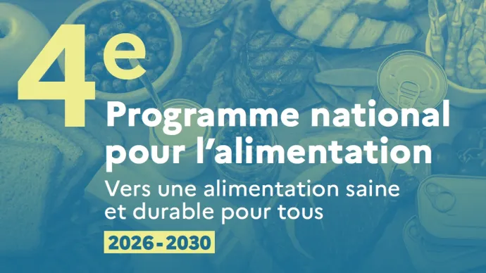Vignette Programme national pour l'alimentation