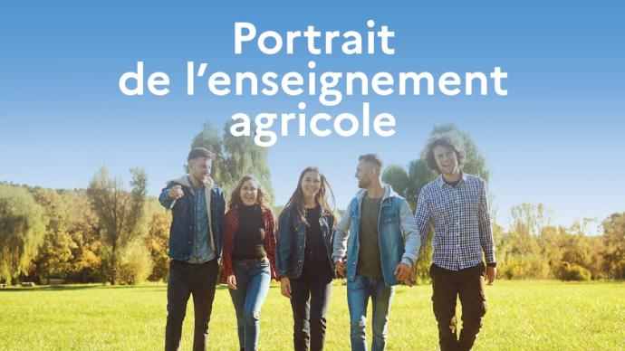 Couverture du portrait de l'enseignement agricole (édition 2024)