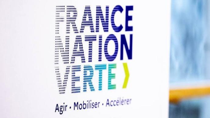 Visuel présentant le logo France Nation Verte