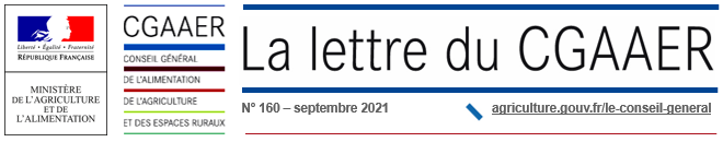 Bandeau de la newsletter de septembre 2021 du CGAAER