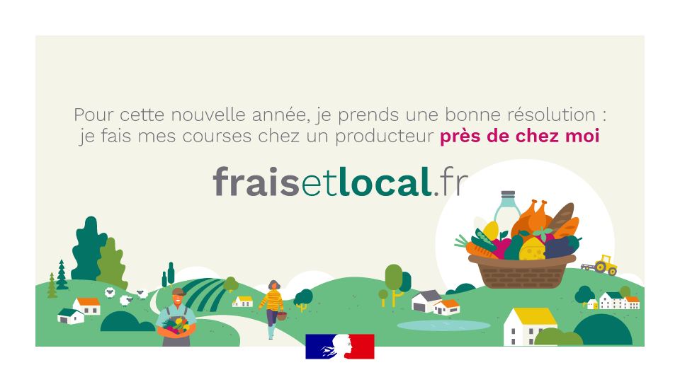 visuel de la plateforme frais et local