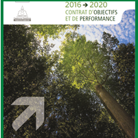 visuel contrat d'objectifs et de performance 2016-2020 de l'Office national des forêts