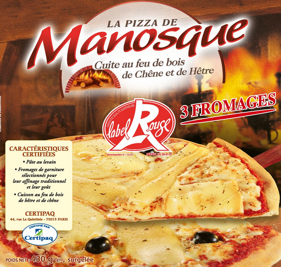 pizza label rouge