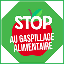 Logo stop au gaspillage alimentaire