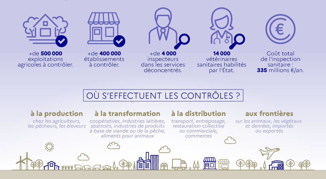 Infographie La Sécurité Sanitaire De Lalimentation Ministère De Lagriculture Et De L